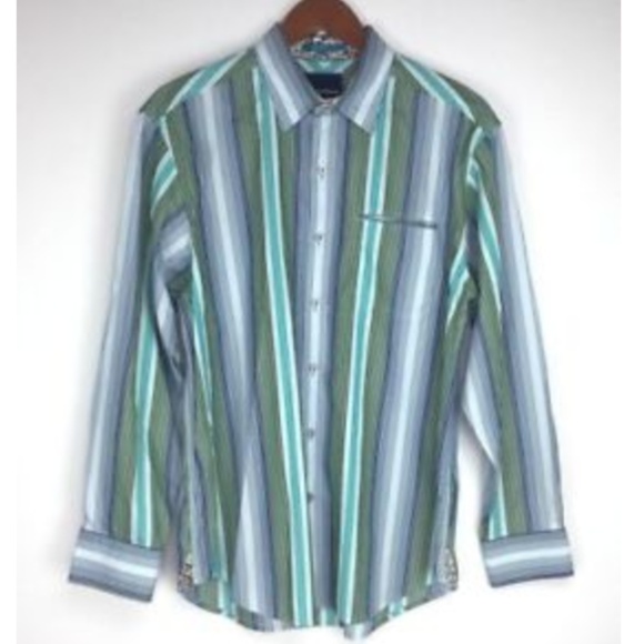 Tommy Bahama Other - Tommy Bahama Mens Silk Blend Stripe Shirt*